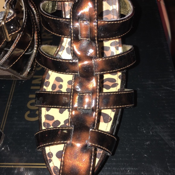 Gladiator Sandals Bronze Metallic - Picture 7 of 7